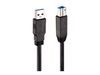 Cable Lindy USB 3.0 to USB-B 10m Black_thumb_2