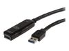 StarTech.com 3m USB 3.0 Active Extension Cable - M/F - 3m USB 3.0 Extension Cable - USB 3.0 repeater Cable (USB3AAEXT3M) - USB extension cable - 3 m_thumb_1