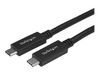 StarTech.com USB 3.1 Type C Cable - 6 ft / 2m - with Power Delivery (USB PD) - Power Pass Through Charging - USB Charger (USB315CC2M) - USB-C cable - 2 m_thumb_2