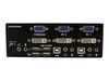StarTech.com 2 Port KVM Switch - DVI and VGA w/ Audio and USB 2.0 Hub - Dual Monitor / Display / Screen KVM Switch - DVI VGA (SV231DDVDUA) - KVM / audio / USB switch - 2 ports_thumb_3