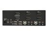 StarTech.com 2 Port DisplayPort Dual Monitor KVM Switch - DisplayPort KVM - 4K 60 Hz - KVM-/Audio-/USB-Switch - 2 Anschlüsse_thumb_4