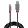 Lindy USB-Kabel Anthra Line - USB-A / Mini-USB Typ B - 5 m_thumb_2