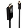 Lindy 36927 Videokabel-Adapter DisplayPort HDMI Typ A (Standard) Schwarz_thumb_1