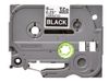 Brother laminated tape TZe-315 - White on black_thumb_3