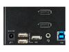 StarTech.com 2 Port DisplayPort KVM Switch - 4K 60 Hz UHD HDR - DP 1.2 KVM Umschalter mit USB 3.0 Hub mit 2 Anschlüssen (5 Gbit/s) und 4x USB 2.0 HID Anschlüssen, Audio - Hotkey - TAA (SV231TDPU34K) - KVM-/Audio-Switch - 2 Anschlüsse - TAA-konform_thumb_5