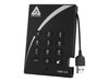 Apricorn Festplatte A25-3PL256-2000 - 2 TB - USB 3.0 - Schwarz_thumb_1