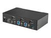 StarTech.com 2 Port DisplayPort KVM Switch mit USB 3.0 - 4K 60Hz - DisplayPort 1.2 KVM - TAA konform - KVM-/Audio-/USB-Switch - 2 Anschlüsse - TAA-konform_thumb_5