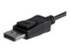 StarTech.com 6ft/1.8m USB C to Displayport 1.4 Cable Adapter - 4K/5K/8K USB Type C to DP 1.4 Monitor Video Converter Cable - HDR/HBR3/DSC - external video adapter - black_thumb_5