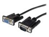 StarTech.com 3m Black Straight Through DB9 RS232 Serial Cable - DB9 RS232 Serial Extension Cable - Male to Female Cable (MXT1003MBK) - serial extension cable - 3 m_thumb_1