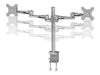 Neomounts FPMA-D935D mounting kit - full-motion - for 2 LCD displays - silver_thumb_2
