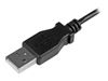 StarTech.com Left Angle Micro USB Cable - 1 ft / 0.5m - 90 degree - USB Cord - USB Charger Cable - USB to Micro USB Cable (USBAUB50CMLA) - USB cable - 50 cm_thumb_4
