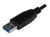 StarTech.com 4-Port USB 3.0 SuperSpeed Hub - Portable Mini Multiport USB Travel Dock - USB Extender Black for Business PC/Mac, laptops (ST4300MINU3B) - hub - 4 ports_thumb_5