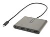 StarTech.com USB-C auf 4x HDMI Adapter - Externe Video- und Grafikkarte - USB Type-C auf Quad HDMI Display Adapter Dongle - 1080p 60Hz - Multi Monitor Splitter - Windows (USBC2HD4) - Adapterkabel - HDMI / USB - 50 cm_thumb_1