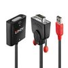 Lindy 38184 Videokabel-Adapter 0,2 m DVI-D VGA (D-Sub) + USB Schwarz, Orange_thumb_1