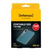 Intenso External SSD TX100 - 500 GB - USB 3.2 - Grey/Blue_thumb_3