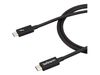 StarTech.com 20Gbps Thunderbolt 3 Cable - 3.3ft/1m - Black - 4k 60Hz - Certified TB3 USB-C to USB-C Charger Cord w/ 100W Power Delivery (TBLT3MM1M) - Thunderbolt cable - 1 m_thumb_3