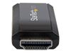 StarTech.com HDMI to VGA Adapter - Aux Audio Output - Compact - 1920x1200 - HDMI to VGA (HD2VGAMICRA) - video converter - black_thumb_3