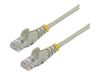 StarTech.com 3m Gray Cat5e / Cat 5 Snagless Patch Cable - patch cable - 3 m - gray_thumb_2