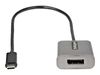 StarTech.com USB C to DisplayPort Adapter, 8K/4K 60Hz USB-C to DisplayPort 1.4 Adapter Dongle, USB Type-C to DP Monitor Video Converter, Thunderbolt 3 Compatible, w/12" Long Attached Cable - HBR3, DSC, DP Alt Mode (CDP2DPEC) - video adapter - 24 pin USB-C_thumb_2