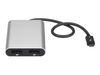 StarTech.com Thunderbolt 3 zu Dual DisplayPort Adapter - 4K 60Hz - Mac und Windows kompatibel - Thunderbolt 3 Adapter - USB C Adapter - USB/DisplayPort-Adapter - 30 cm_thumb_3