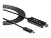StarTech.com 6ft (2m) USB C to HDMI Cable - 4K 60Hz USB Type C DP Alt Mode to HDMI 2.0 Video Display Adapter Cable - Works w/Thunderbolt 3 - external video adapter - VL100 - black_thumb_3