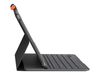 Logitech Slim Folio - keyboard and folio case - QWERTZ - German - graphite_thumb_5