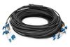 Digitus Pre-assembled Fiberglass Universal Breakout Cable, Single Mode OS2, 12 Fibers, LC/UPC - LC/UPC_thumb_1