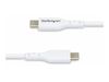 StarTech.com 3m White USB-C Charging Cable, USB C Cable, 60W 3A PD - USB Typ-C-Kabel - 24 pin USB-C zu 24 pin USB-C - 3 m_thumb_3