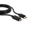 Lindy 36920 Videokabel-Adapter 0,5 m DisplayPort HDMI Typ A (Standard) Schwarz_thumb_3