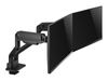 Neomounts DS70S-950BL2 mounting kit - full-motion - for 2 monitors - black_thumb_5