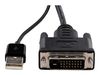 StarTech.com DVI to DisplayPort Adapter - USB Power - 1920 x 1200 - DVI to DisplayPort Converter - Video Adapter - DVI-D to DP (DVI2DP2) - display adapter_thumb_3