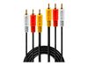Cable Lindy Audio-Video 3xRCA m / 3x RCA m 1m_thumb_2