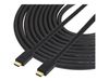 StarTech.com CL2 HDMI Cable - 50 ft / 15m - Active - High Speed - 4K HDMI Cable - HDMI 2.0 Cable - In Wall HDMI Cable with Ethernet (HD2MM15MA) - HDMI cable - 15 m_thumb_2