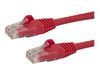 StarTech.com 10m CAT6 Ethernet Cable - Red Snagless Gigabit CAT 6 Wire - 100W PoE RJ45 UTP 650MHz Category 6 Network Patch Cord UL/TIA (N6PATC10MRD) - patch cable - 10 m - red_thumb_1
