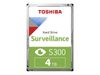 Toshiba S300 Surveillance - hard drive - 4 TB - SATA 6Gb/s_thumb_2