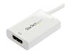 StarTech.com USB C to HDMI 2.0 Adapter 4K 60Hz with 60W Power Delivery Pass-Through Charging - USB Type-C to HDMI Video Converter - White - external video adapter - white_thumb_6