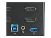 StarTech.com 2 Port Quad Monitor DisplayPort KVM Switch - 4K 60 Hz UHDR - DP 1.2 KVM Switch mit USB 3.0 Hub mit 2x USB 3.0(5 Gbit/s) und 4x USB 2.0 HID Anschlüssen, Audio - Hotkey - TAA (SV231QDPU34K) - KVM-/Audio-Switch - 2 Anschlüsse - TAA-konform_thumb_6