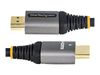 StarTech.com 6ft (2m) Premium Certified HDMI 2.0 Cable with Ethernet, High Speed Ultra HD 4K 60Hz HDMI Cable HDR10, ARC, HDMI Cord For Ultra HD Monitors, TVs, Displays, w/ TPE Jacket - Durable HDMI Video Cable (HDMMV2M) - HDMI cable with Ethernet - 2 m_thumb_5