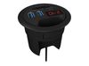 ICY BOX 3 port desk hub with SD/microSD card reader, USB Type-A port and charging current indicator IB-HUB1404_thumb_10