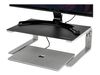 StarTech.com Monitor Riser Stand - For up to 32" Monitor - Height Adjustable - Computer Monitor Riser - Steel and Aluminum (MONSTND) - stand_thumb_5