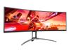 AOC LED Curved-Display Gaming AG493QCX - 124.5 cm (49") - 3840 x 1080 DFHD_thumb_3