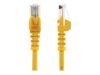 StarTech.com 1m Yellow Cat5e / Cat 5 Snagless Patch Cable - patch cable - 1 m - yellow_thumb_3