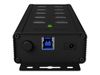 ICY BOX 7 port industrial hub IB-HUB1703-QC3 - with USB Type-A port, QC 3.0 charging port and 2x fast charging ports_thumb_5