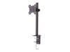 Lindy Single Display Short Bracket w/ Pole & Desk Clamp - Befestigungskit - einstellbarer Arm - für Monitor - Silber_thumb_2