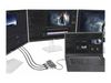 StarTech.com 3-Port USB-C MST Hub, USB Type-C to 3x HDMI Multi-Monitor Adapter for Laptop, Triple HDMI up to 4K 60Hz w/ DP 1.4 Alt Mode and DSC, HDR, 1ft (30cm) Cable, USB Bus-Powered - Multi-Stream Transport Hub (MST14CD123HD) - video/audio splitter - 3_thumb_5