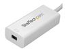 StarTech.com USB-C to Mini DisplayPort Adapter - 4K 60Hz - White - USB 3.1 Type-C to Mini DP Adapter (CDP2MDP) - external video adapter - white_thumb_5