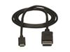 StarTech.com USB-C auf DisplayPort Adapter Kabel - 1 m - Thunderbolt 3 kompatibel - Schwarz - 4K 60Hz - CDP2DPMM1MB - externer Videoadapter - STM32F072CBU6 - Schwarz_thumb_3