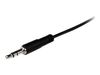 StarTech.com 2m Slim 3.5mm Stereo Extension Audio Cable - Male / Female - Headphone Audio Extension Cable Cord - 2x Mini Jack 3.5mm - 2 m (MU2MMFS) - audio extension cable - 2 m_thumb_4