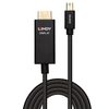 Lindy 40922 Videokabel-Adapter 2 m Mini DisplayPort HDMI Typ A (Standard) Schwarz_thumb_2