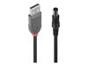 Cable Lindy USB 2.0 Typ A to DC 5.5mm 1,5m Black_thumb_1